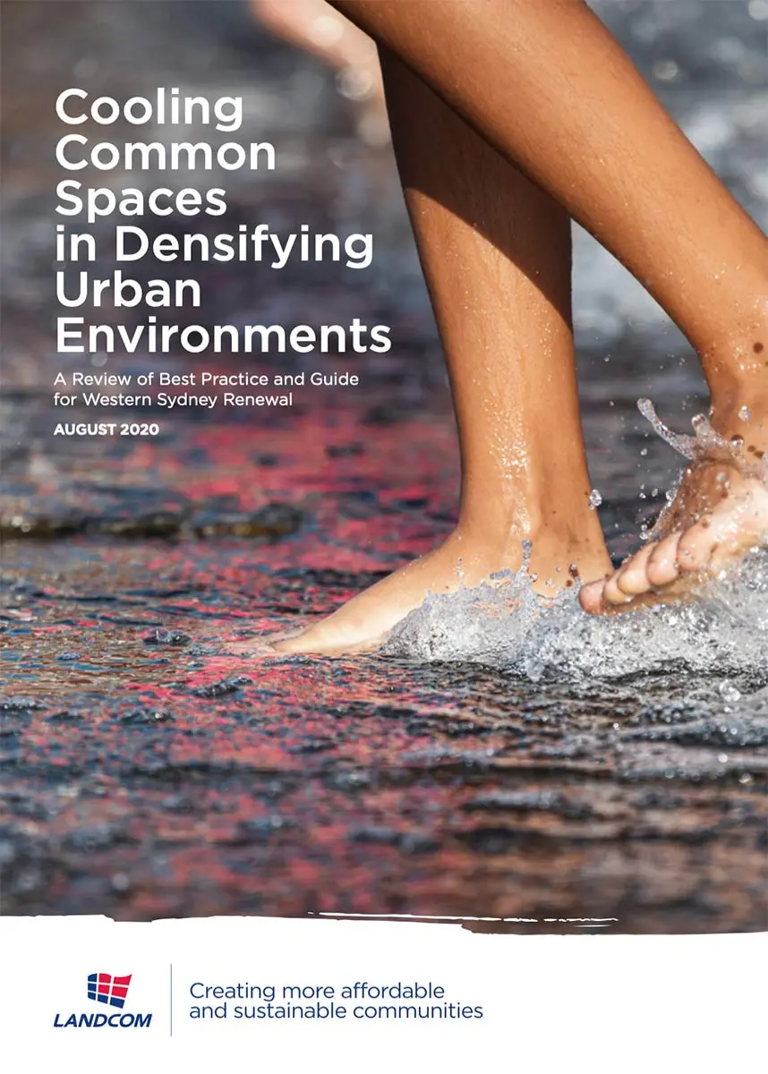Cooling Common Spaces in Densifying Urban Environments